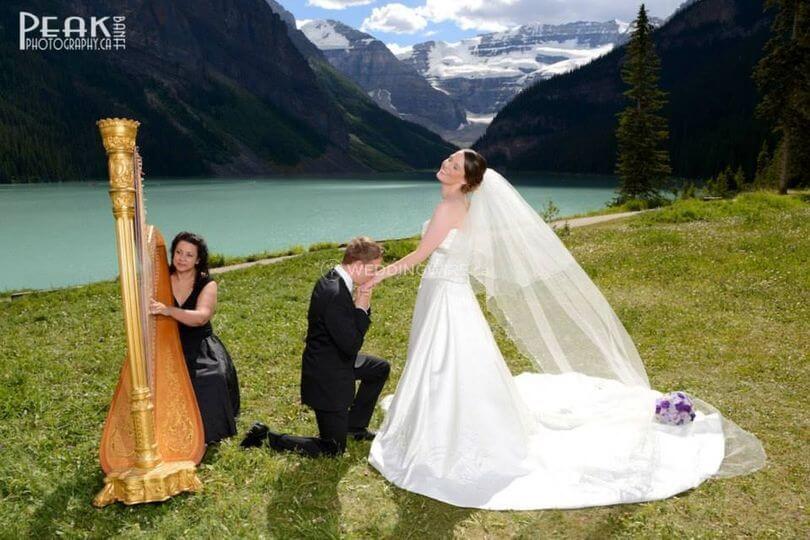 Calgary Wedding Harpist